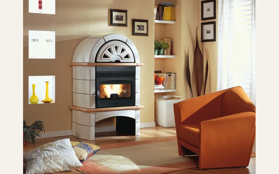 Stufa a pellet Nordica modello Falò 1XLP
