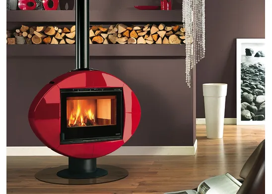 Stufa a legna Nordica modello Ellipse