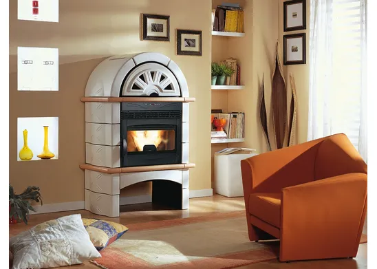 Stufa a pellet modello Falò 1XLP
