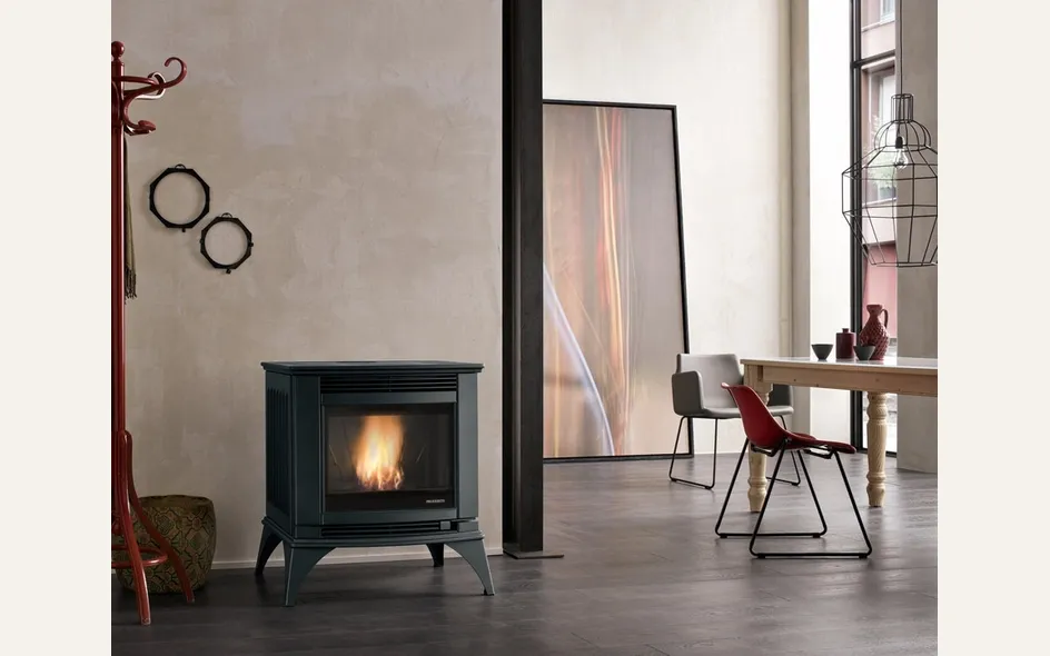 Stufa a pellet design