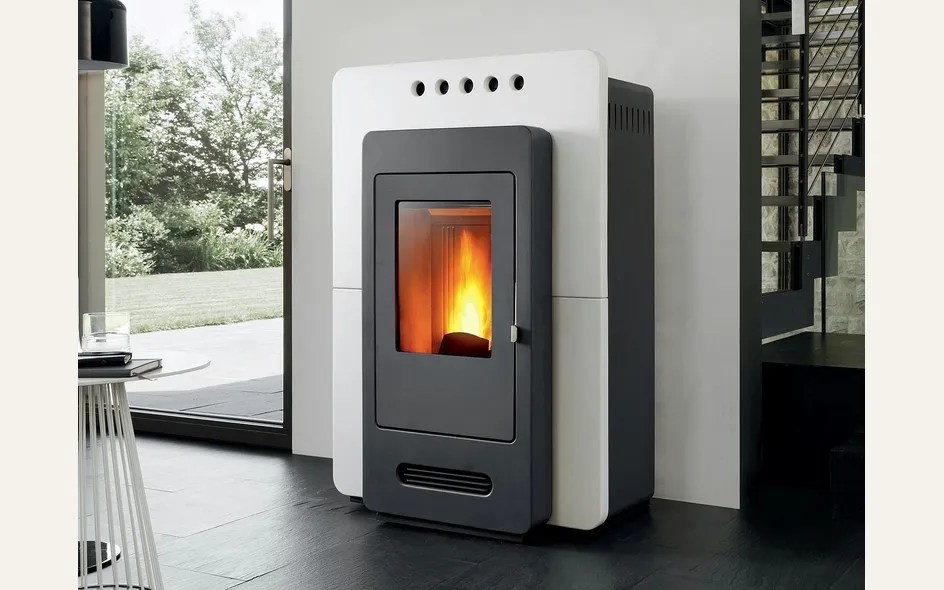 Design stufa a pellet