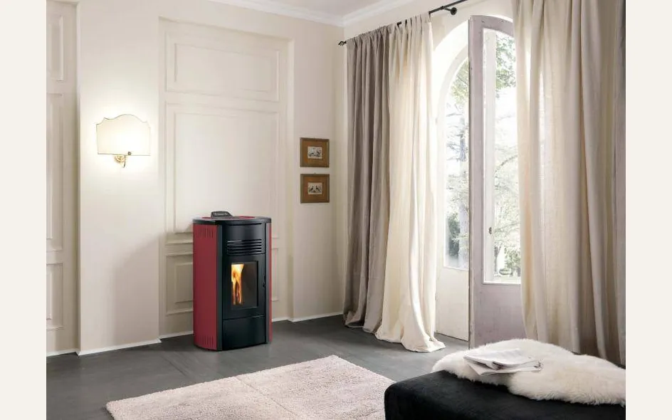 Termostufa a pellet Ecofire Anita Idro della Palazzetti