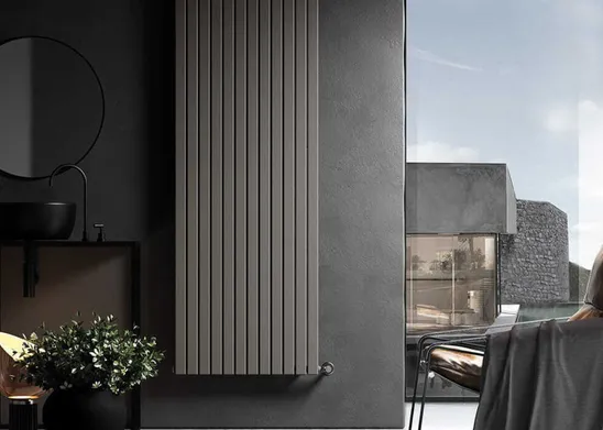 IRSAP - Piano Verticale: radiatore d'arredo modulare in acciaio
