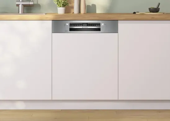 Serie 6 lavastoviglie da incasso con frontalino 60 cm Acciaio di Bosch