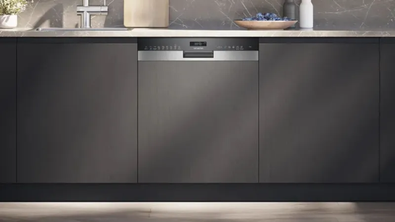 iQ500 Lavastoviglie da incasso con frontalino 60 cm Acciaio inox di Siemens