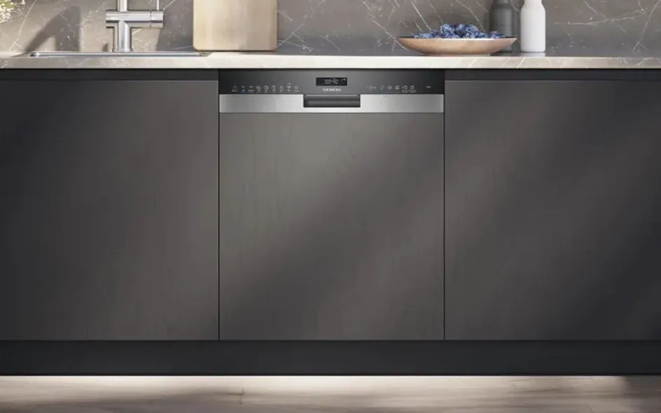 iQ500 Lavastoviglie da incasso con frontalino 60 cm Acciaio inox di Siemens