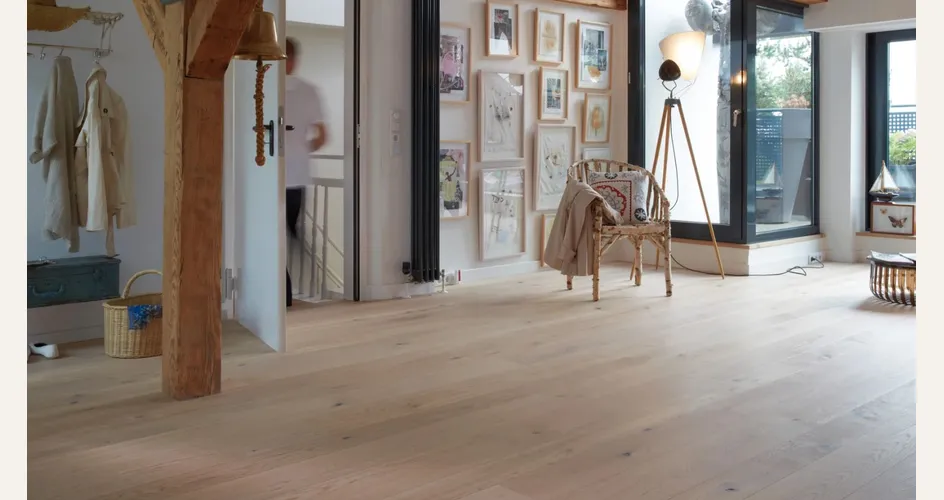 Parquet 3 strati in rovere Casapark di Bauwerk Parkett