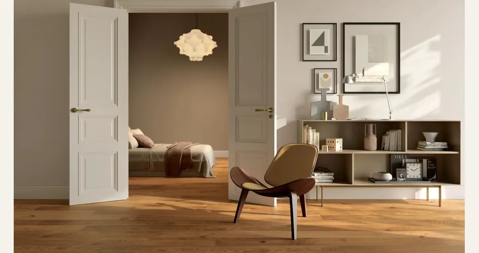Parquet spazzolato in rovere Glow di Woodco