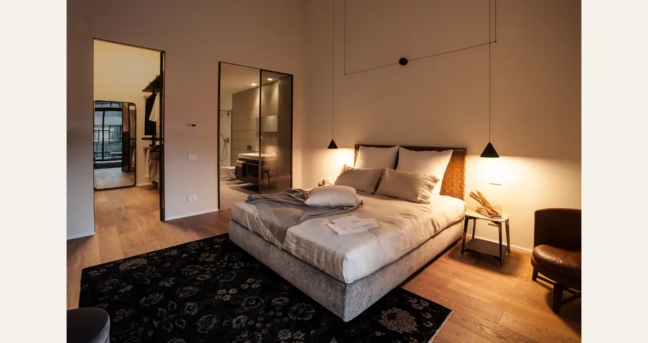 Lampada a sospesione String Light Cono di Flos
