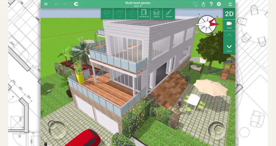 Un altro esempio relativo all'app Home Design 3D