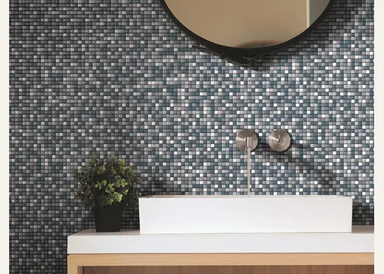 Piastrelle mosaico della linea Denim di Appiani