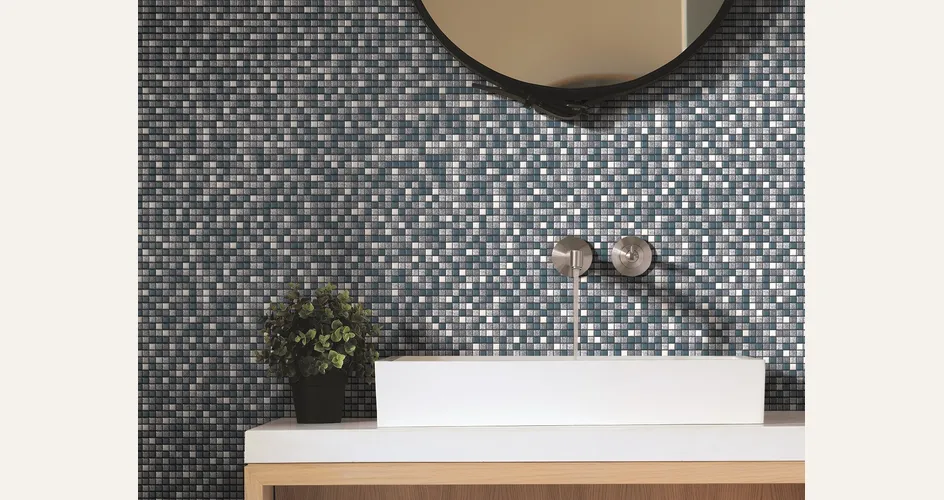 Piastrelle mosaico della linea Denim di Appiani