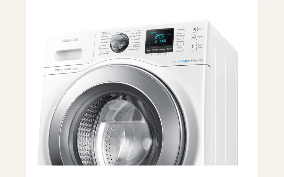 Lavasciuga slim WD806U2GAWQ di Samsung 