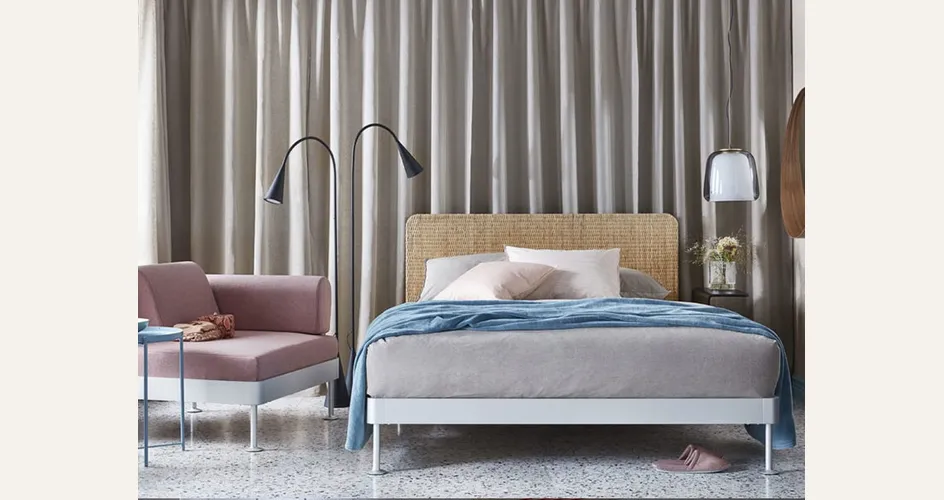 Letto matrimoniale Delaktig di Ikea