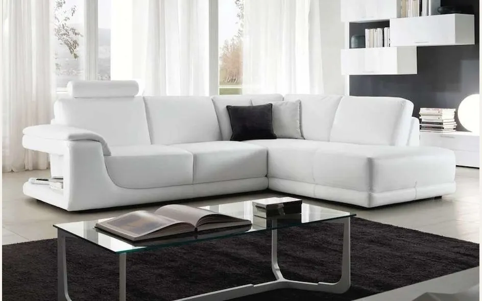 Divano in pelle Open on