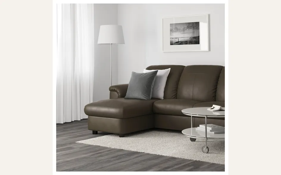 Divani angolari in pelle Ikea