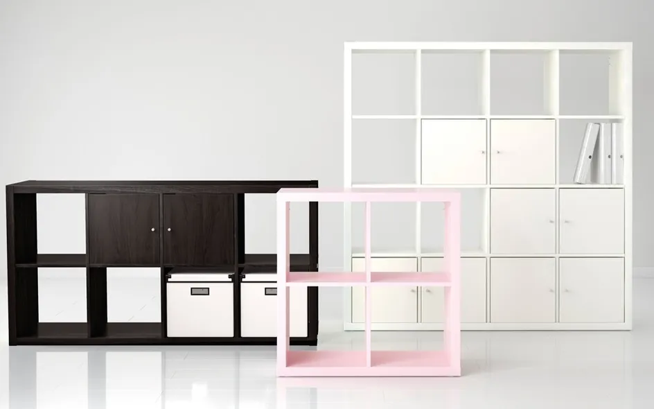 Ikea scaffali kallax componibili