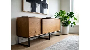 Materiali e finiture delle madie in legno moderne