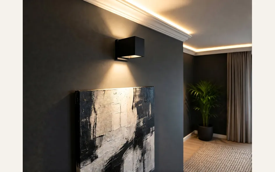 Tecniche per illuminare le pareti del soggiorno