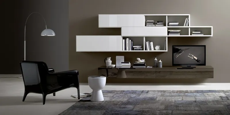 parete attrezzata poliform