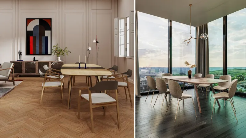Hatt - Dona: tavolo allungabile in legno