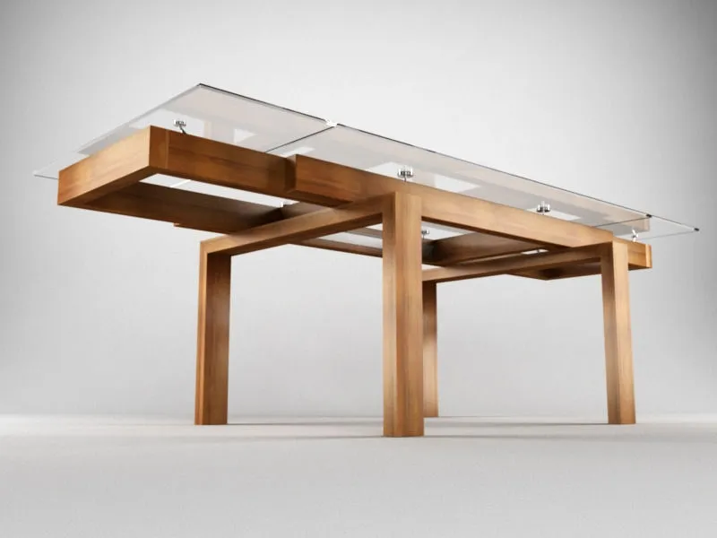 tavolo per cucina in legno Hyper di Calligaris