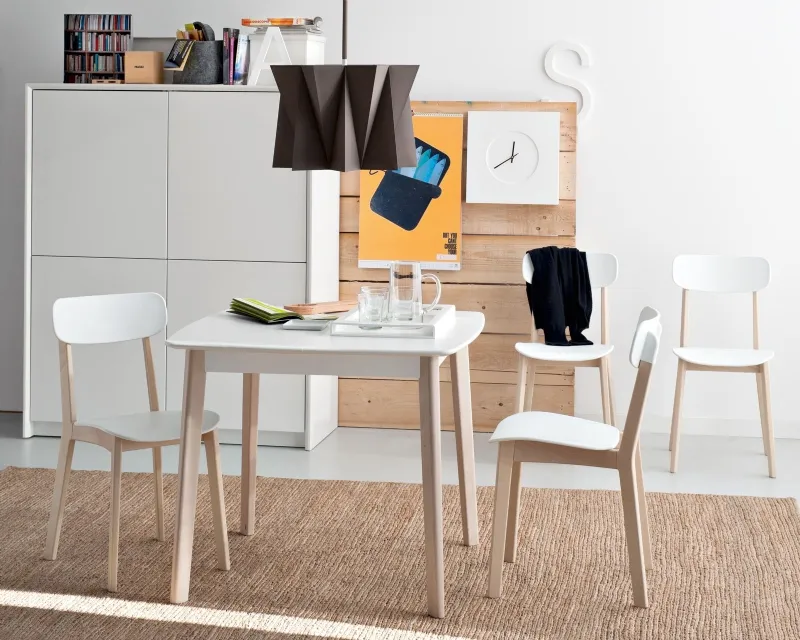 Tavoli quadrati allungabili Calligaris