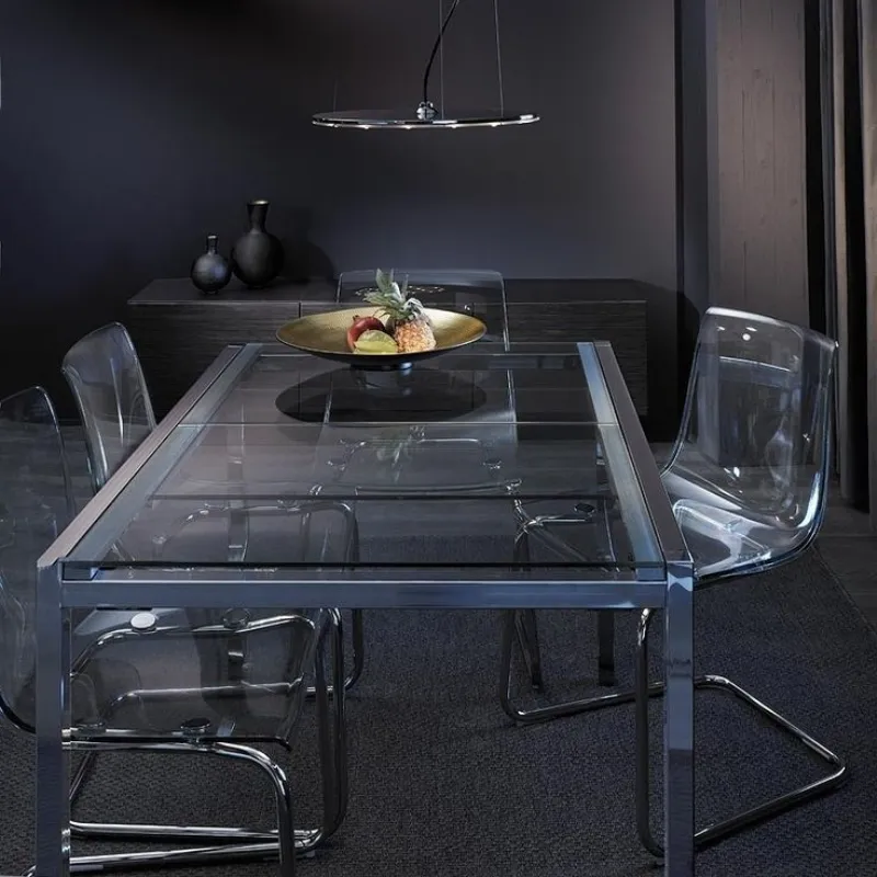 Tavolo in vetro Ikea Glivarp