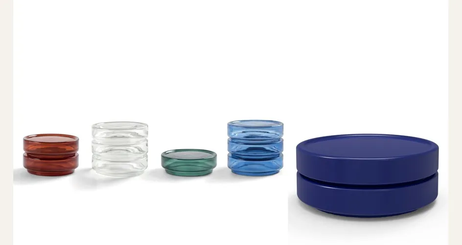 Billiani - Tavolini Stack in vetro o ceramica