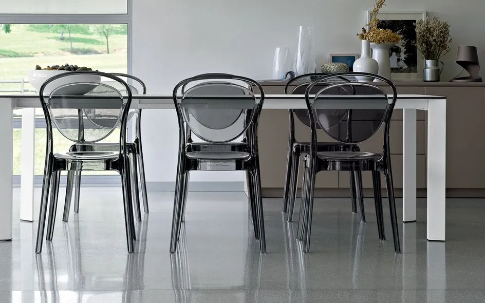 Sedia trasparente Parisienne di Calligaris