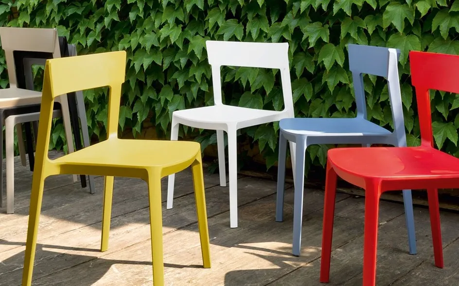 Sedie colorate Skin di Calligaris
