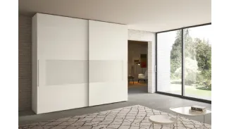 armadio ad ante scorrevoli moderno Greta