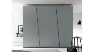 armadio ad ante complanari moderno