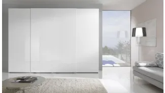 Armadio ante scorrevoli bianco