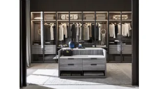 Cabina armadio attrezzata 