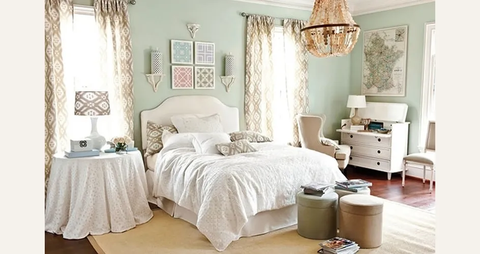 Shabby chic camera da letto