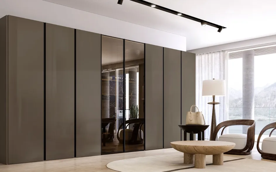  Armadio Moro / Rovere Cotto Scuro - La Falegnami