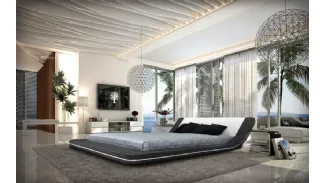 Letto matrimoniale moderno
