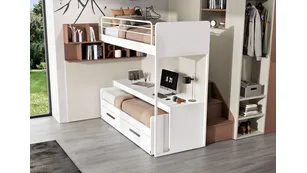 Scegliere l'arredamento della cameretta per ottimizzare gli spazi (foto Letto a castello Ferrimobili Cameretta 138)