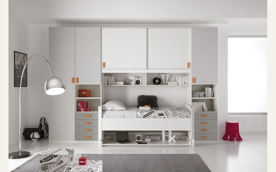 Camera da letto a ponte per un bambino