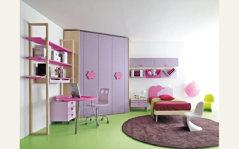 Cameretta per bimba Nuvola