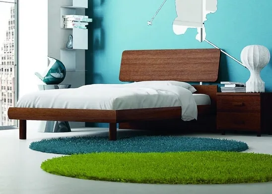 Esempio di letto a una piazza e mezza imbottito