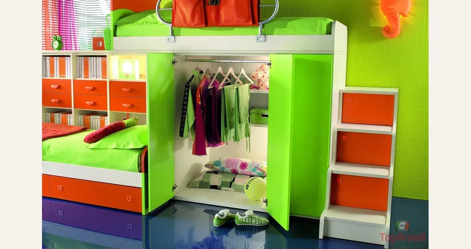 Cameretta colorata per bambini