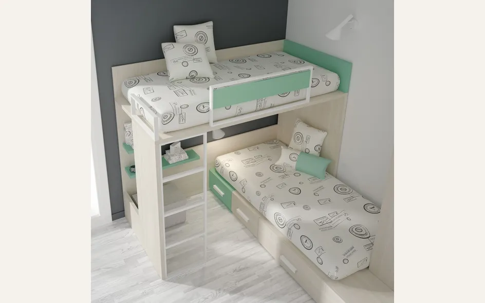 Letto a castello Touch