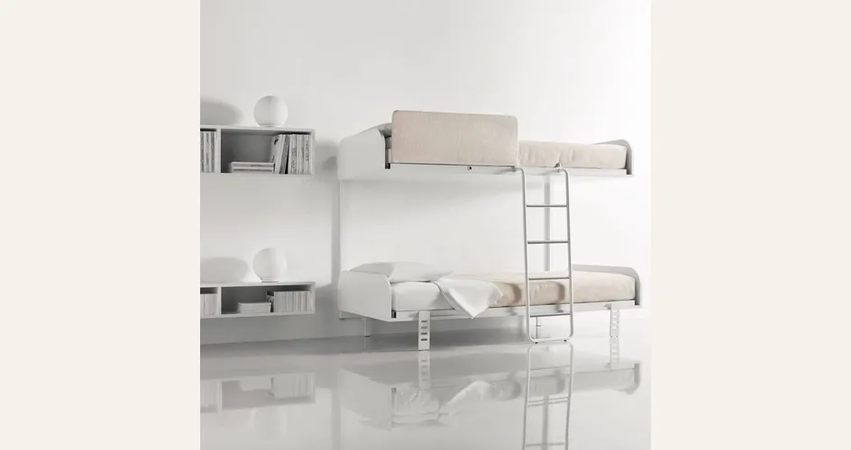 letto a castello in ferro moderno e minimale