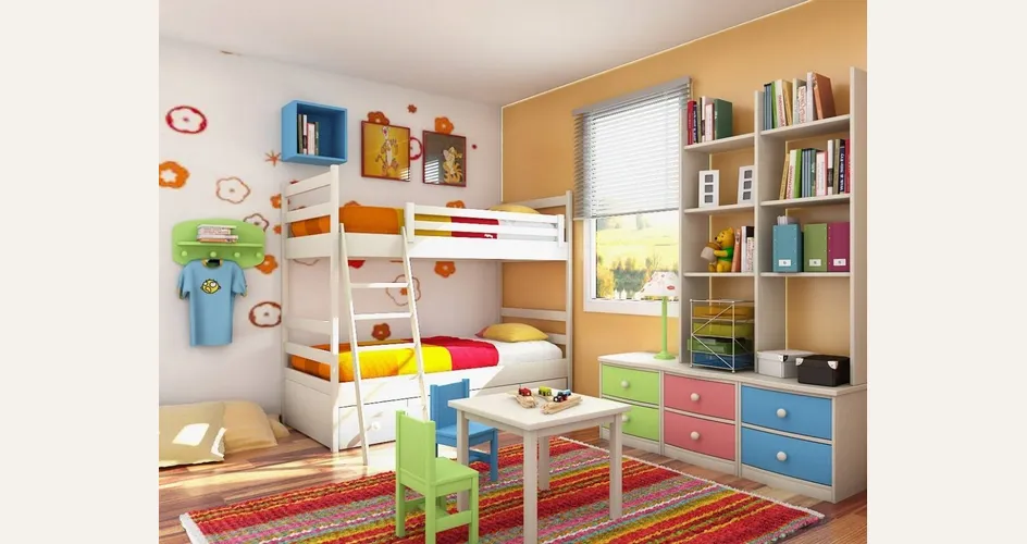 cameretta arredata ikea