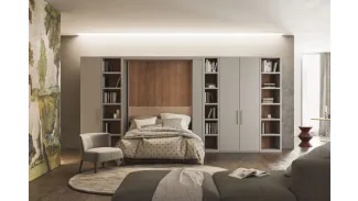 Letto matrimoniale trasformabile Doppio S10 - Spinelli