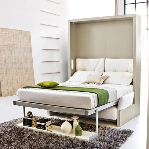 Letto matrimoniale a scomparsa