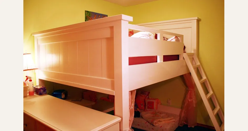 Letto a soppalco cameretta