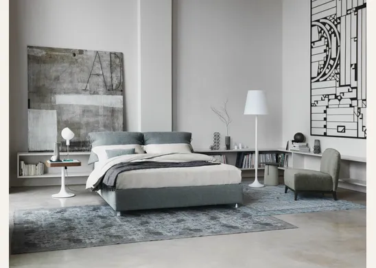 Letto matrimoniale modello Nathalie - Flou